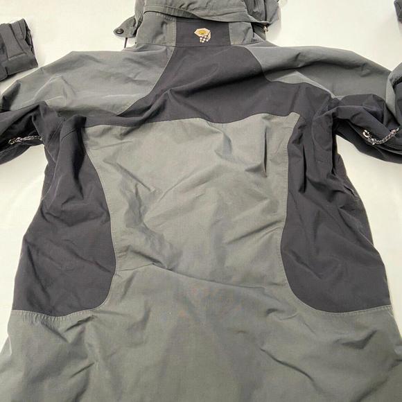 Womens MOUNTAIN HARDWEAR Gray Conduit Ski Snowboarding Jacket Sz 12 - Picture 5 of 5